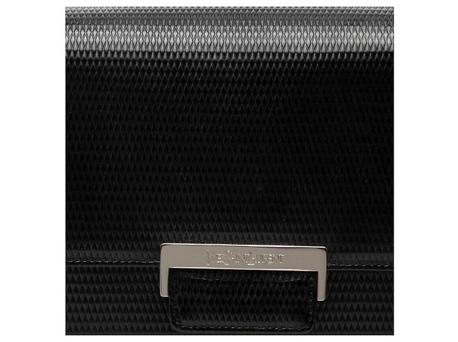 Autre Marque Borsa a tracolla Saint Laurent in pelle nera Nero - vista 6