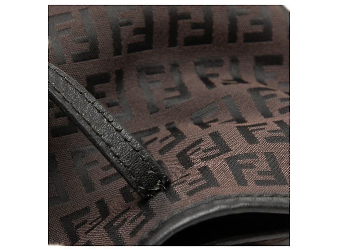 Fendi Zucchino Canvas Tote braun - Ansicht 7