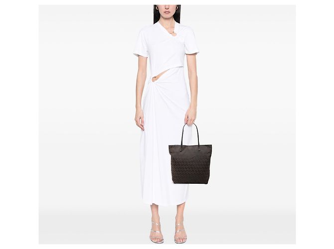 Fendi Zucchino Canvas Tote braun - Ansicht 8