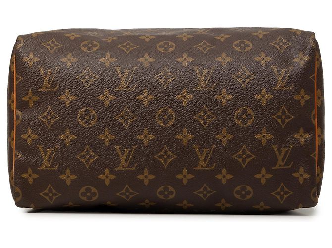 Bolso Boston Louis Vuitton Monogram Speedy 30 Marrón Castaño - vista 3