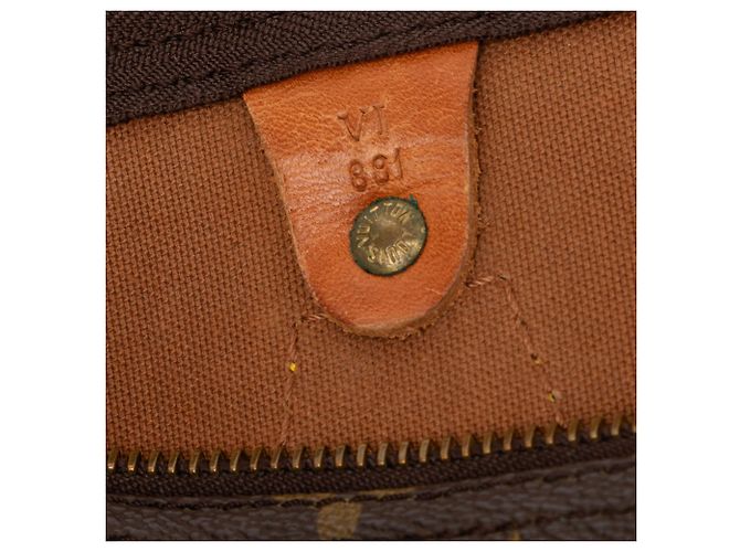 Bolso Boston Louis Vuitton Monogram Speedy 30 Marrón Castaño - vista 6