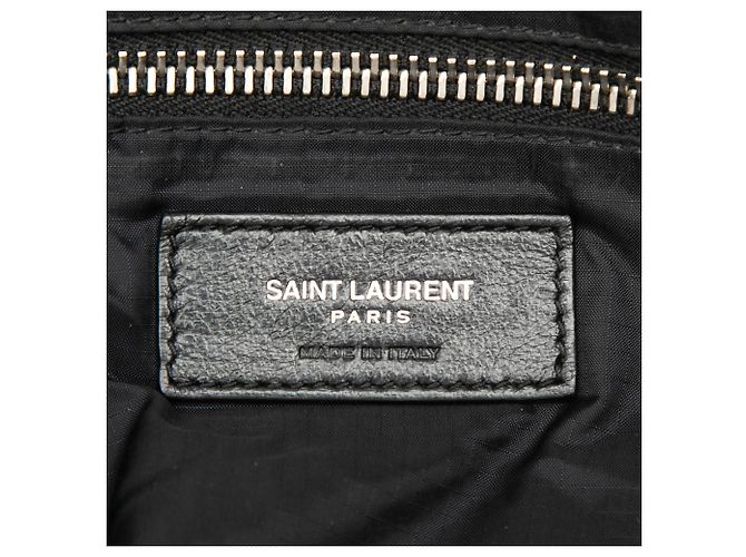 Autre Marque Saint Laurent Sid Messenger Bag aus Lammleder in Schwarz - Ansicht 5