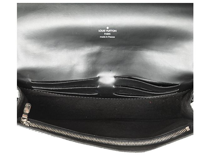 Black Louis Vuitton Epi Sevigne Clutch Shoulder Bag - view 4