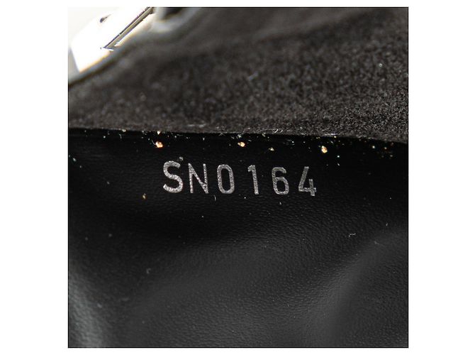 Black Louis Vuitton Epi Sevigne Clutch Shoulder Bag - view 6
