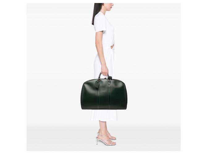 Sac de voyage Louis Vuitton Taiga Kendall GM Vert - vue 11
