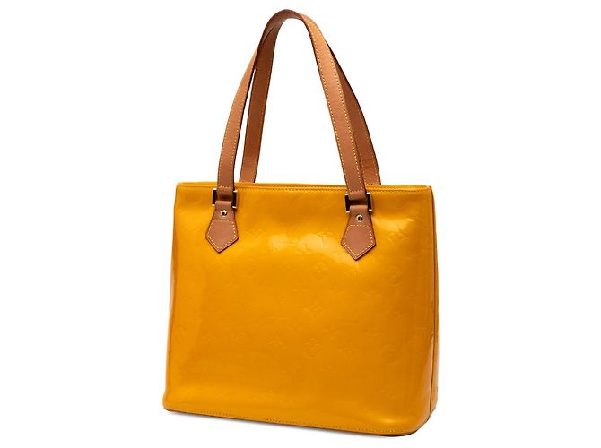 Bolso Tote Louis Vuitton Monogram Vernis Houston Amarillo - vista 2