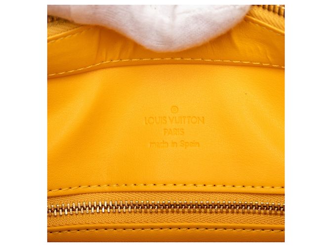 Bolso Tote Louis Vuitton Monogram Vernis Houston Amarillo - vista 5