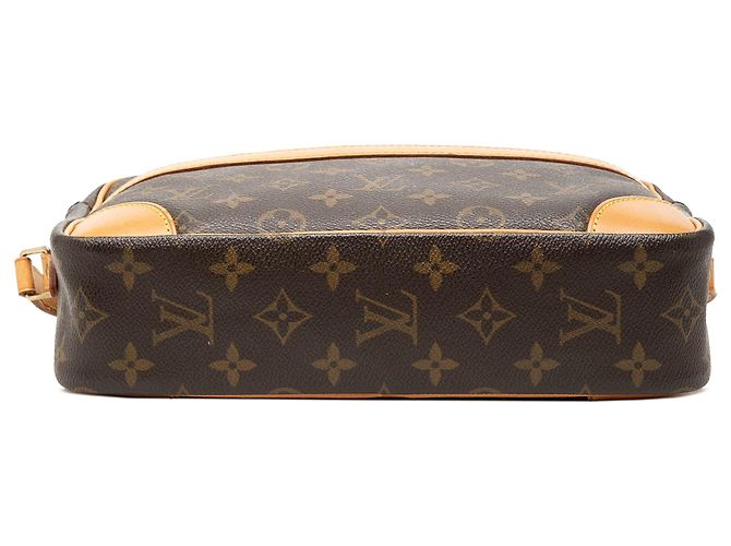Borsa a tracolla Louis Vuitton Monogram Trocadero 27 Marrone - vista 3