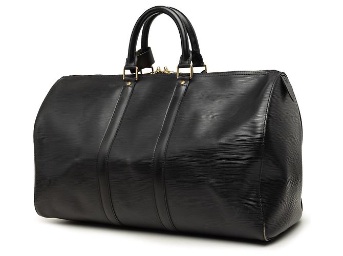 Borsa da viaggio Louis Vuitton Epi Keepall 45 Nera Nero - vista 2