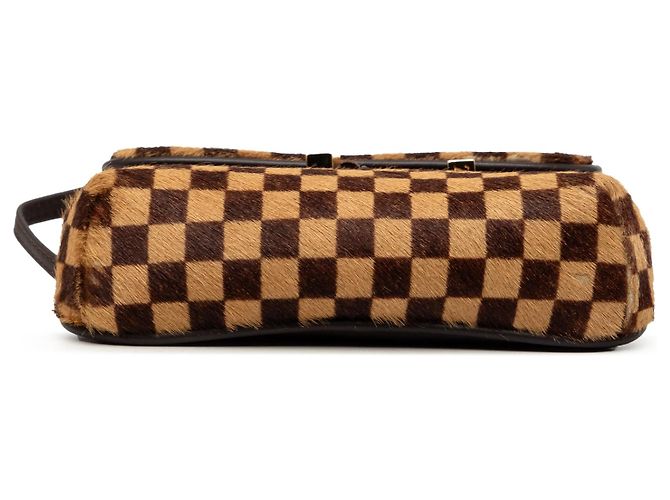 Borsa a tracolla Louis Vuitton Damier Sauvage Gazelle marrone - vista 3