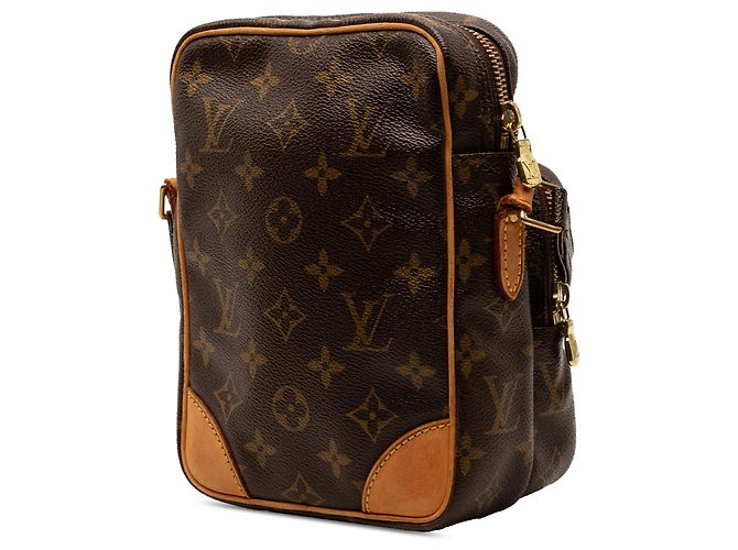 Borsa a tracolla Louis Vuitton Monogram Amazone Marrone - vista 2