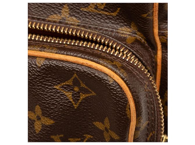 Borsa a tracolla Louis Vuitton Monogram Amazone Marrone - vista 7
