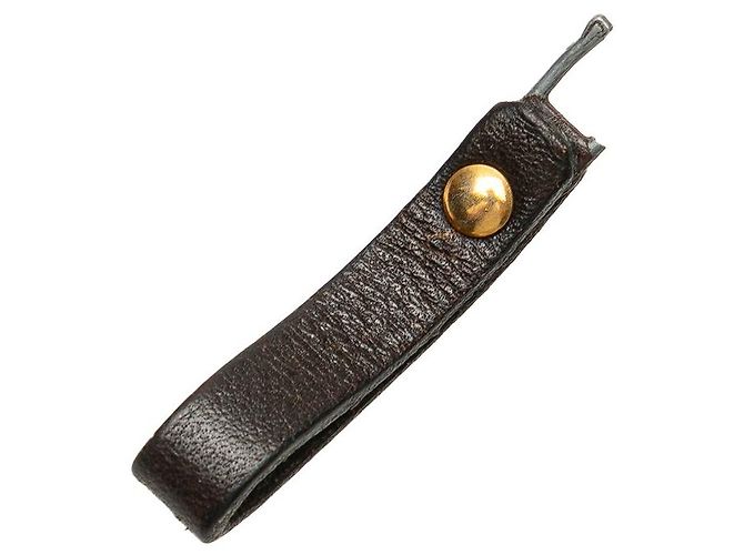 Borsa a tracolla porta passaporto Louis Vuitton Monogram Pochette Secret Marrone - vista 11