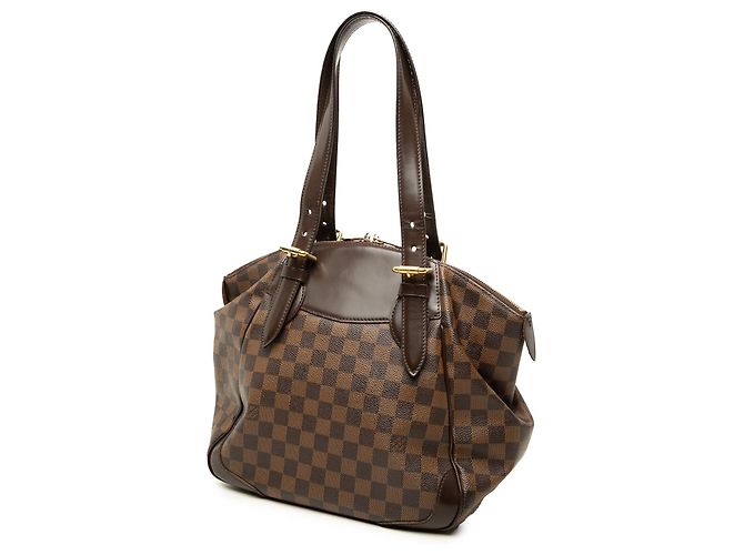 Borsa a Tracolla Louis Vuitton Damier Ebene Verona MM Marrone - vista 2