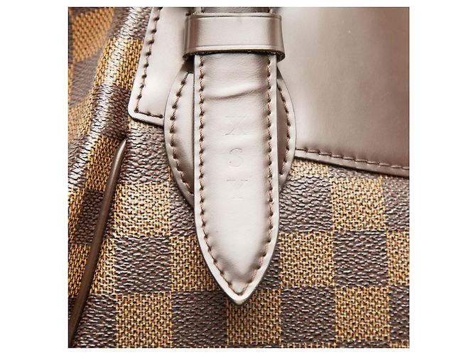Borsa a Tracolla Louis Vuitton Damier Ebene Verona MM Marrone - vista 6