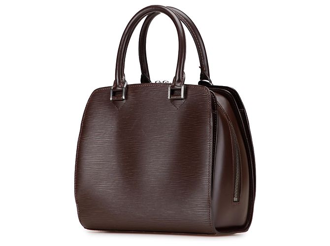 Borsa Louis Vuitton Epi Pont Neuf Brown Marrone - vista 2