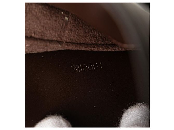 Borsa Louis Vuitton Epi Pont Neuf Brown Marrone - vista 6