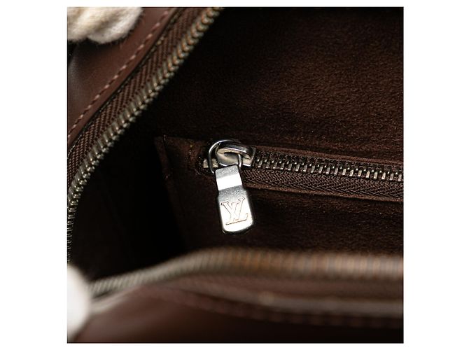 Borsa Louis Vuitton Epi Pont Neuf Brown Marrone - vista 8
