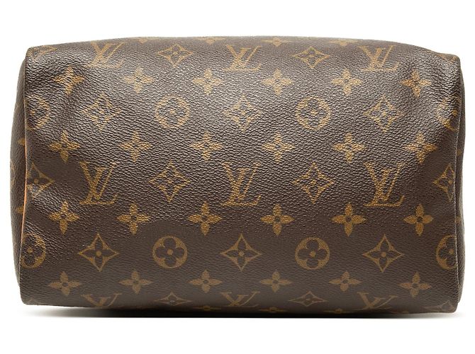 Borsa Boston Louis Vuitton Monogram Speedy 25 Marrone - vista 3