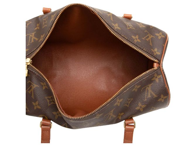 Borsa a mano Louis Vuitton Monogram Papillon 30 Marrone - vista 4