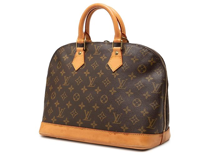 Borsa Louis Vuitton Monogram Alma PM Marrone - vista 2