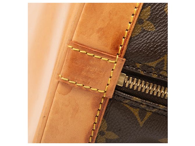 Borsa Louis Vuitton Monogram Alma PM Marrone - vista 5