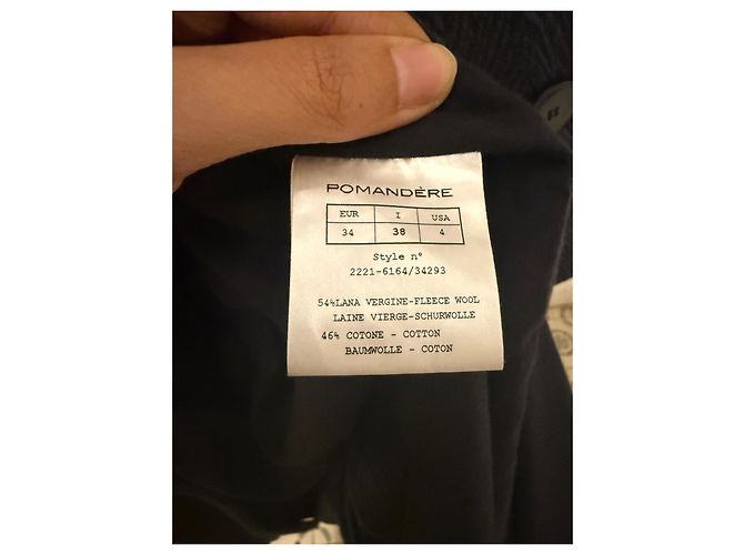 Pomandère Wool Blend Herringbone Coat - view 3