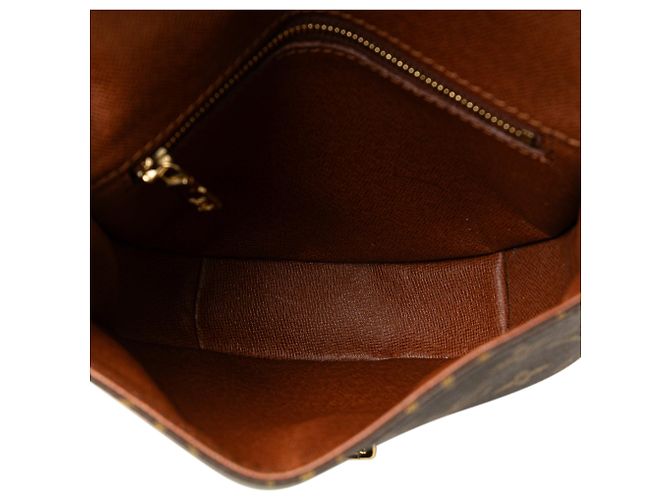 Borsa a tracolla Louis Vuitton Monogram Chantilly PM Marrone - vista 4