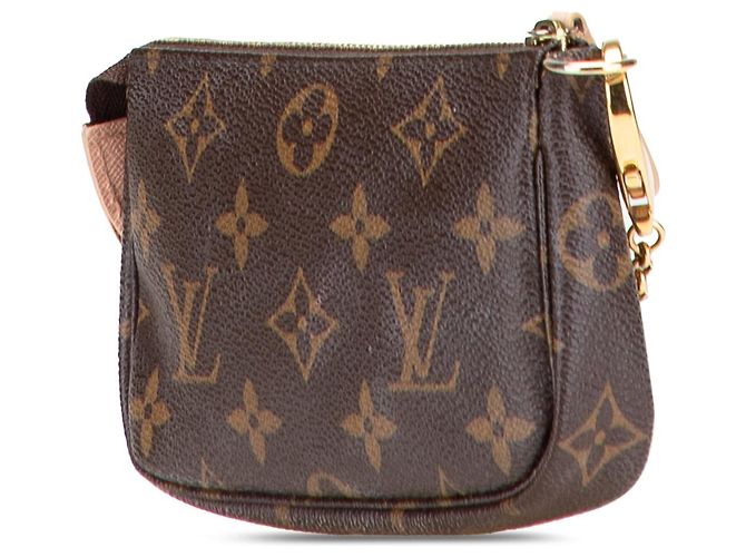 Borsa a mano Louis Vuitton Monogram Affiche Mini Pochette Accessoires Marrone - vista 2