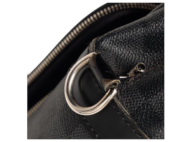 Borsa Business Louis Vuitton Damier Graphite Icare Nera Nero - vista 8
