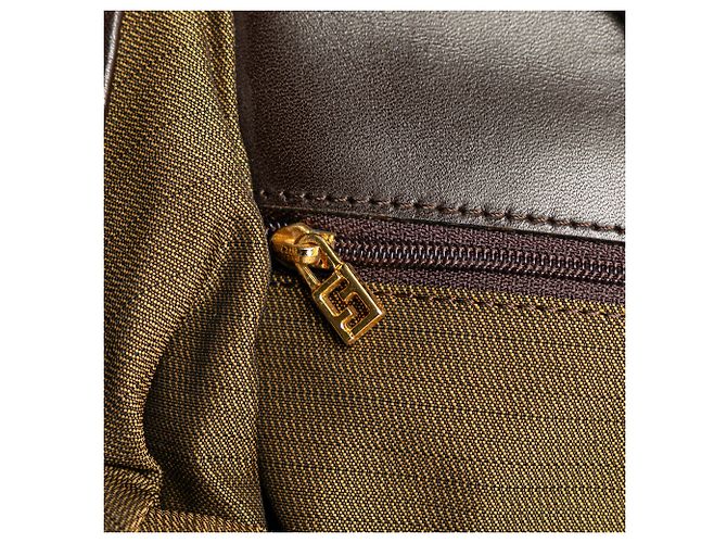 Brown Fendi Zucca Canvas Shoulder Bag - view 8