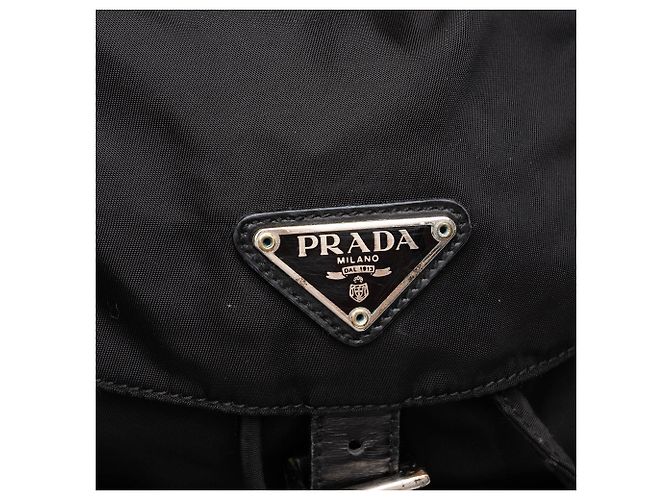 Zaino Prada Tessuto Nero - vista 6