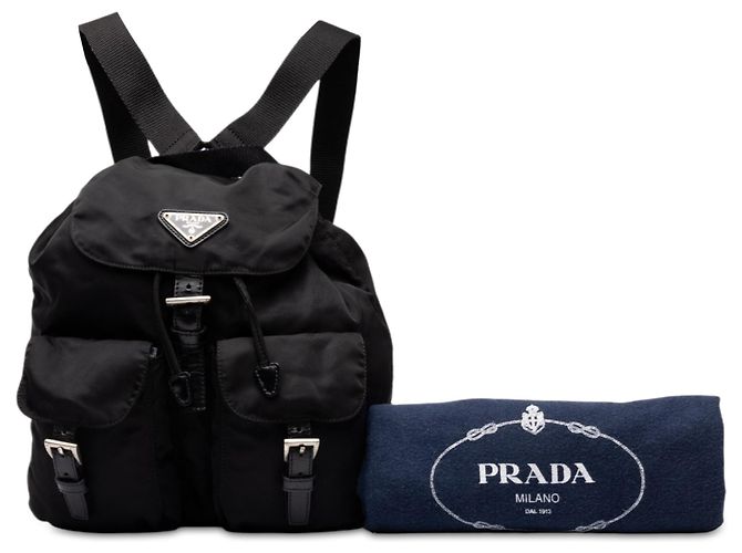 Zaino Prada Tessuto Nero - vista 8
