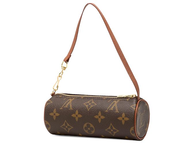 Sac à main Louis Vuitton Monogram Papillon Pochette Marron - vue 2