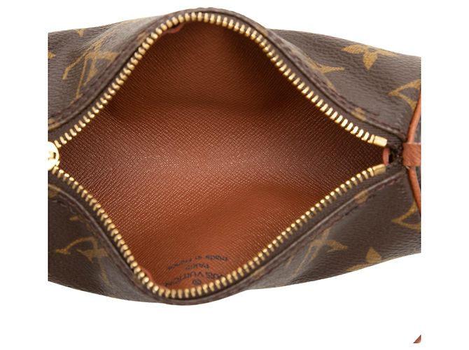 Sac à main Louis Vuitton Monogram Papillon Pochette Marron - vue 4