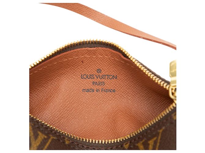 Sac à main Louis Vuitton Monogram Papillon Pochette Marron - vue 5
