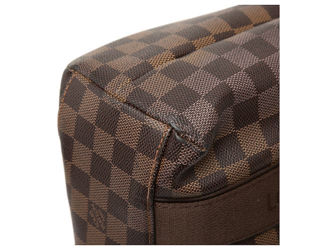 Bolso Tote Louis Vuitton Damier Ebene Cabas Beaubourg Marrón - vista 7