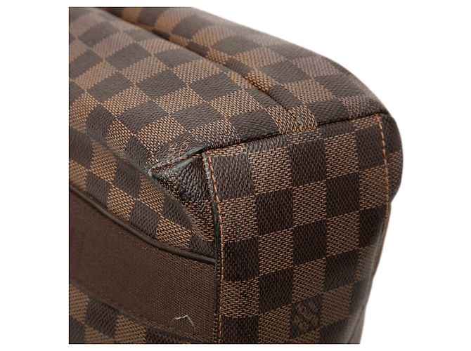 Bolso Tote Louis Vuitton Damier Ebene Cabas Beaubourg Marrón - vista 8