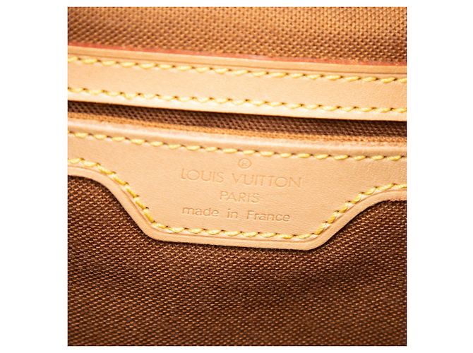 Mochila Louis Vuitton Monogram Montsouris GM Marrón Castaño - vista 5