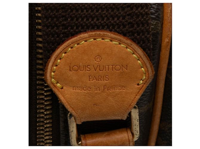 Borsa a tracolla Louis Vuitton Monogram Reporter PM Marrone - vista 5