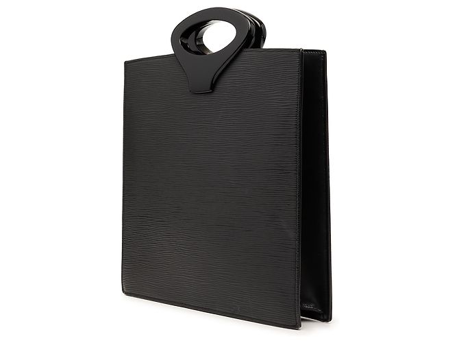 Borsa Tote Louis Vuitton Epi Ombre Nera Nero - vista 2
