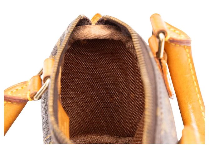 Bolso Nano Speedy Monogram Louis Vuitton Marrón Castaño - vista 6