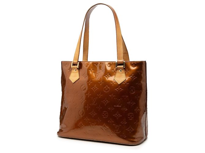 Bolso Tote Louis Vuitton Monogram Vernis Houston Marrón Castaño - vista 2