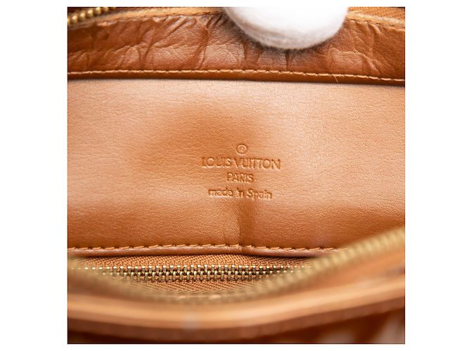Bolso Tote Louis Vuitton Monogram Vernis Houston Marrón Castaño - vista 5