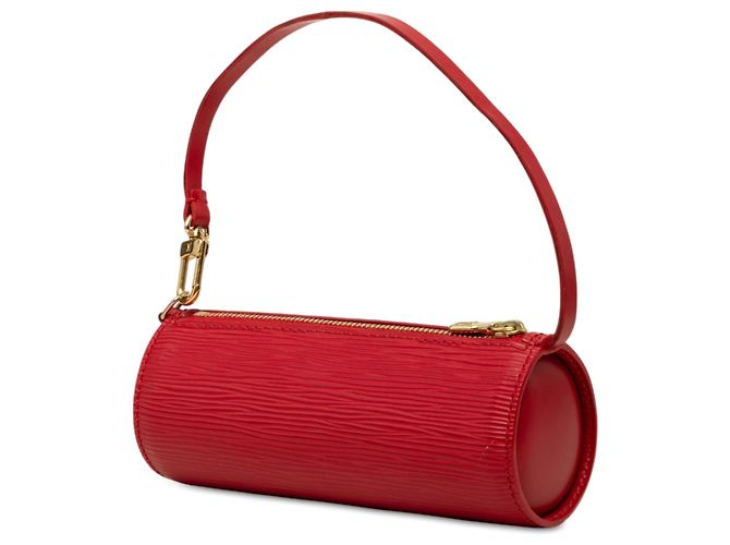 Borsa Louis Vuitton Epi Pochette Soufflot rossa Rosso - vista 2