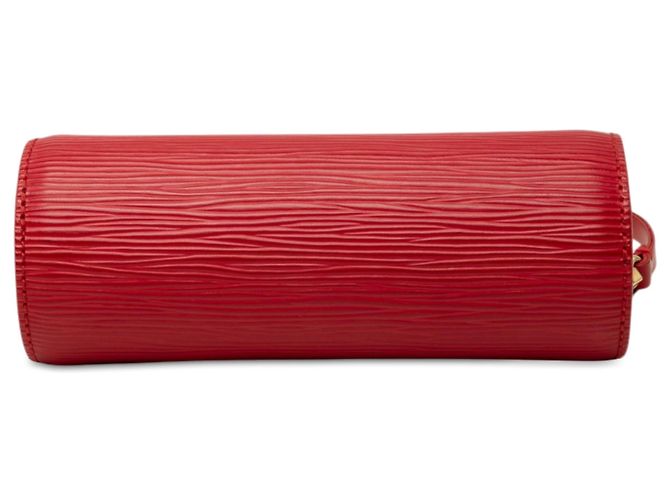 Borsa Louis Vuitton Epi Pochette Soufflot rossa Rosso - vista 3