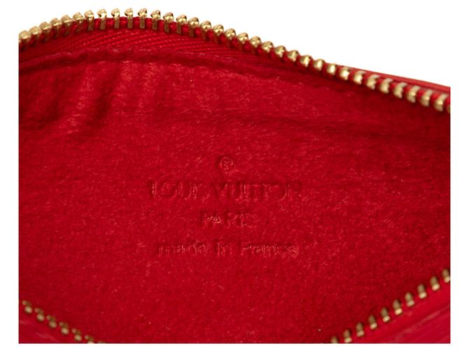Borsa Louis Vuitton Epi Pochette Soufflot rossa Rosso - vista 5