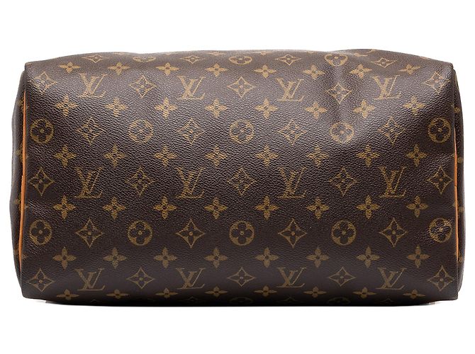 Borsa Boston Louis Vuitton Monogram Speedy 35 Marrone - vista 3