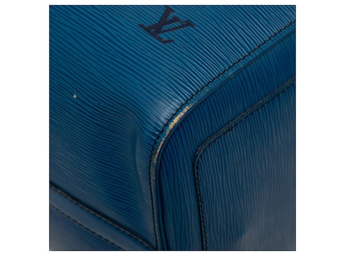 Borsa da viaggio Louis Vuitton Epi Keepall 50 Blu - vista 9