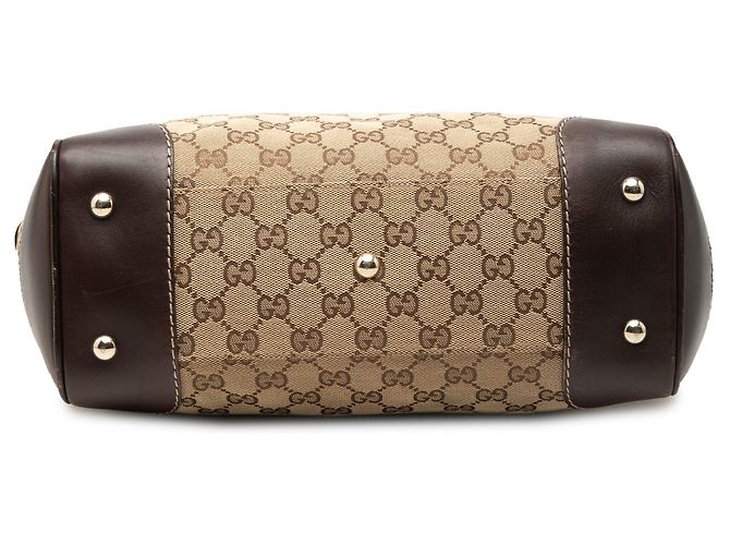 Tote Gucci GG Canvas Web Mayfair Bege - vista 3
